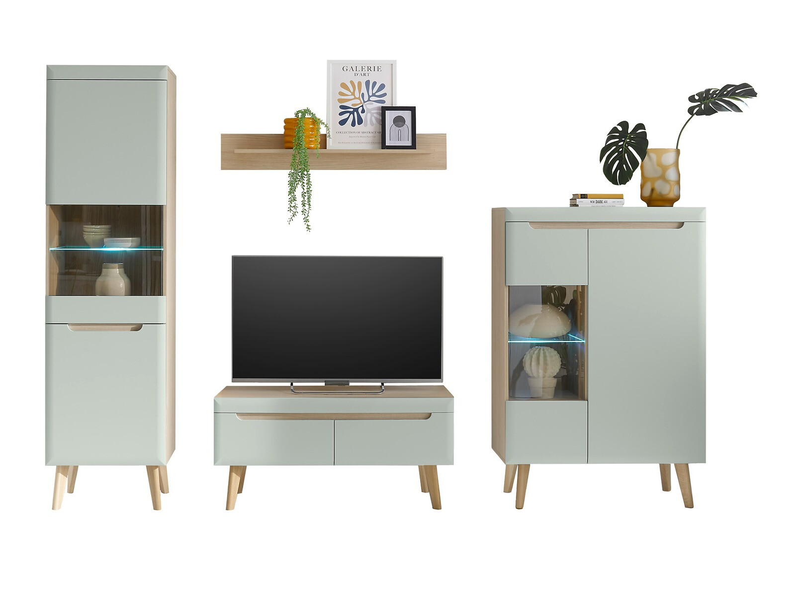 Set de living Vircava 111 (Verde deschis)