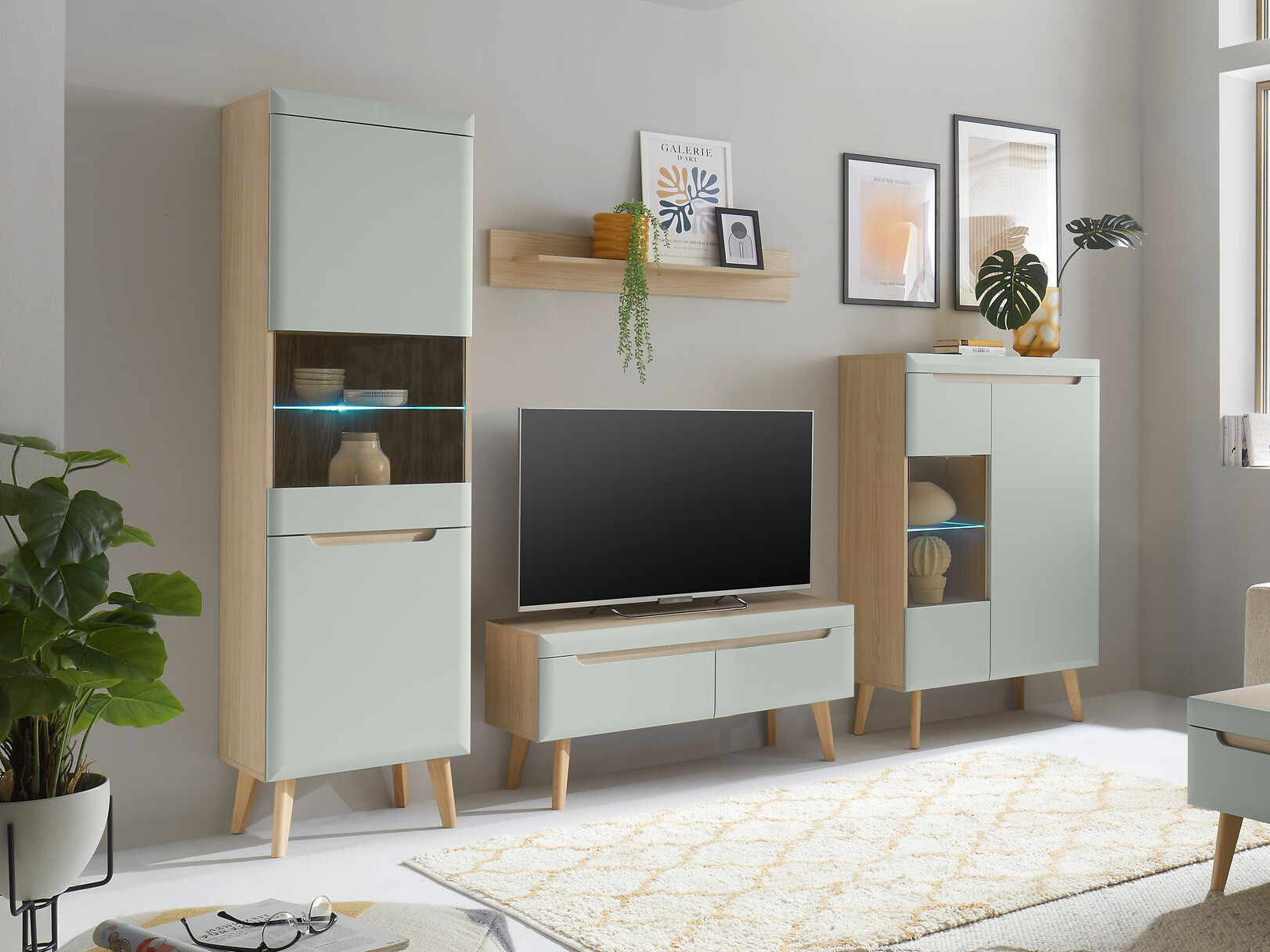 Set de living Vircava 111 (Verde deschis)