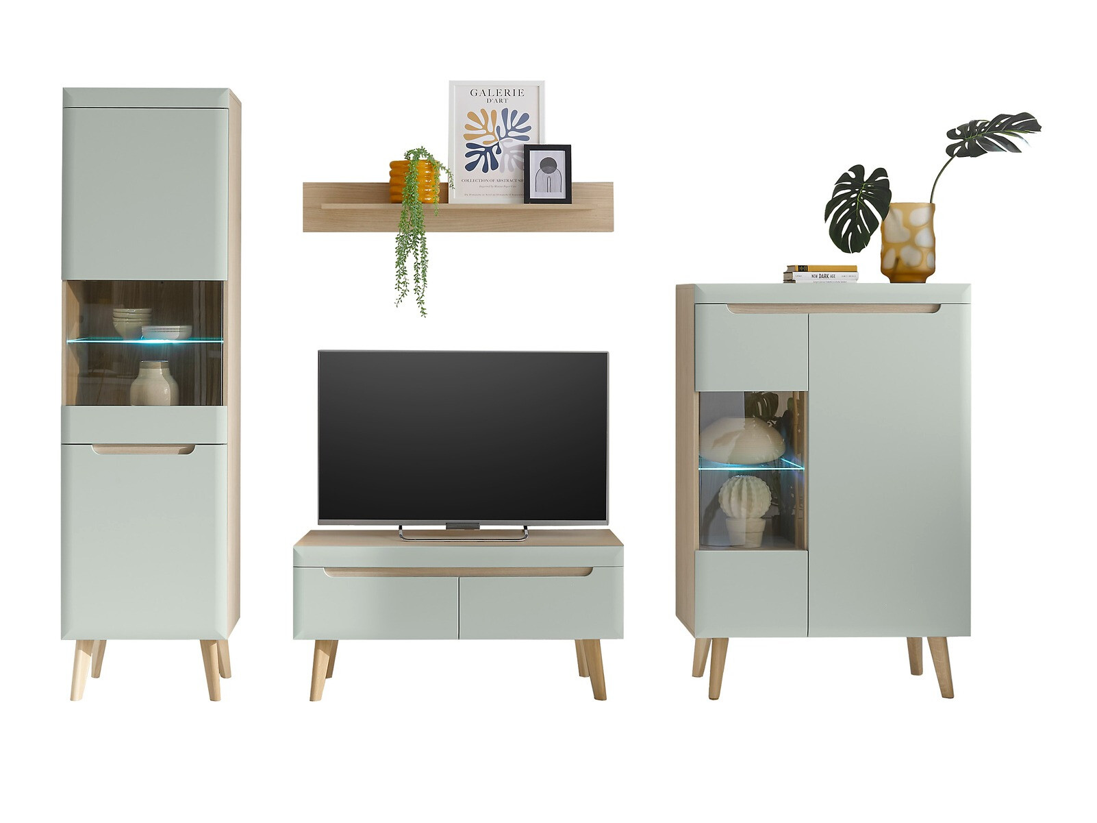 Set de living Vircava 111 (Verde deschis)