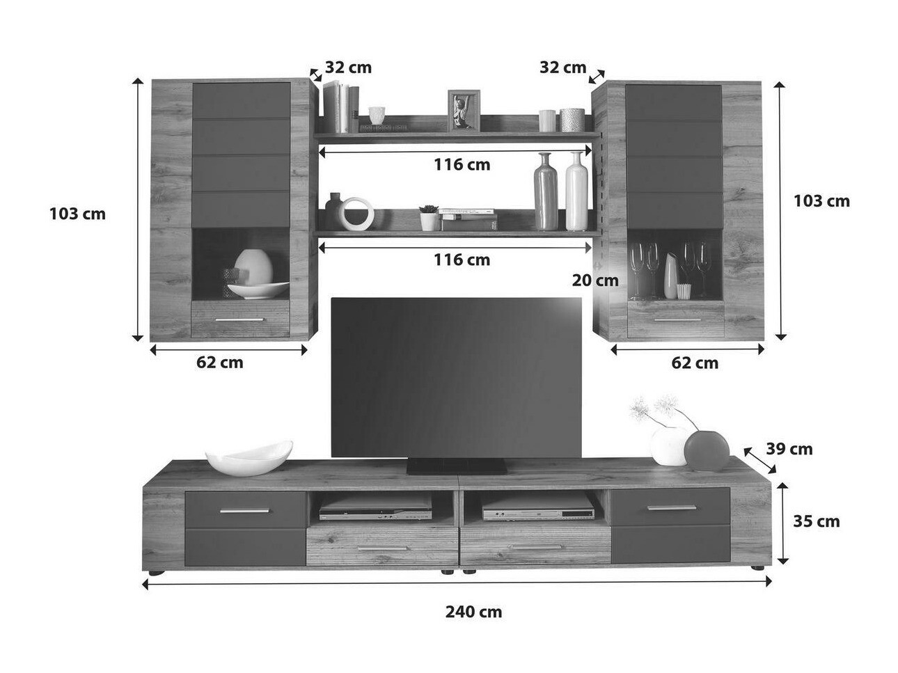 Set de living Ontario 117