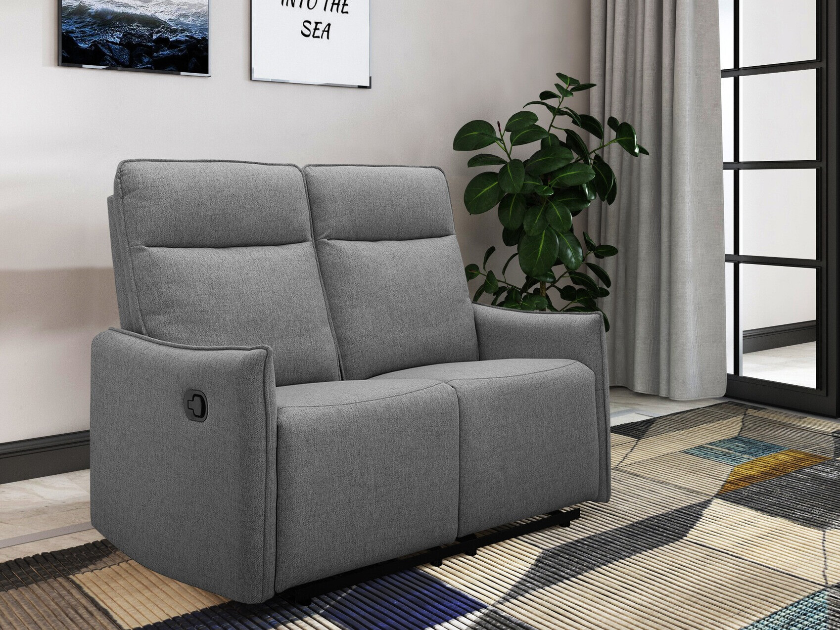 Canapea recliner Tulsa 646 (Antracit)