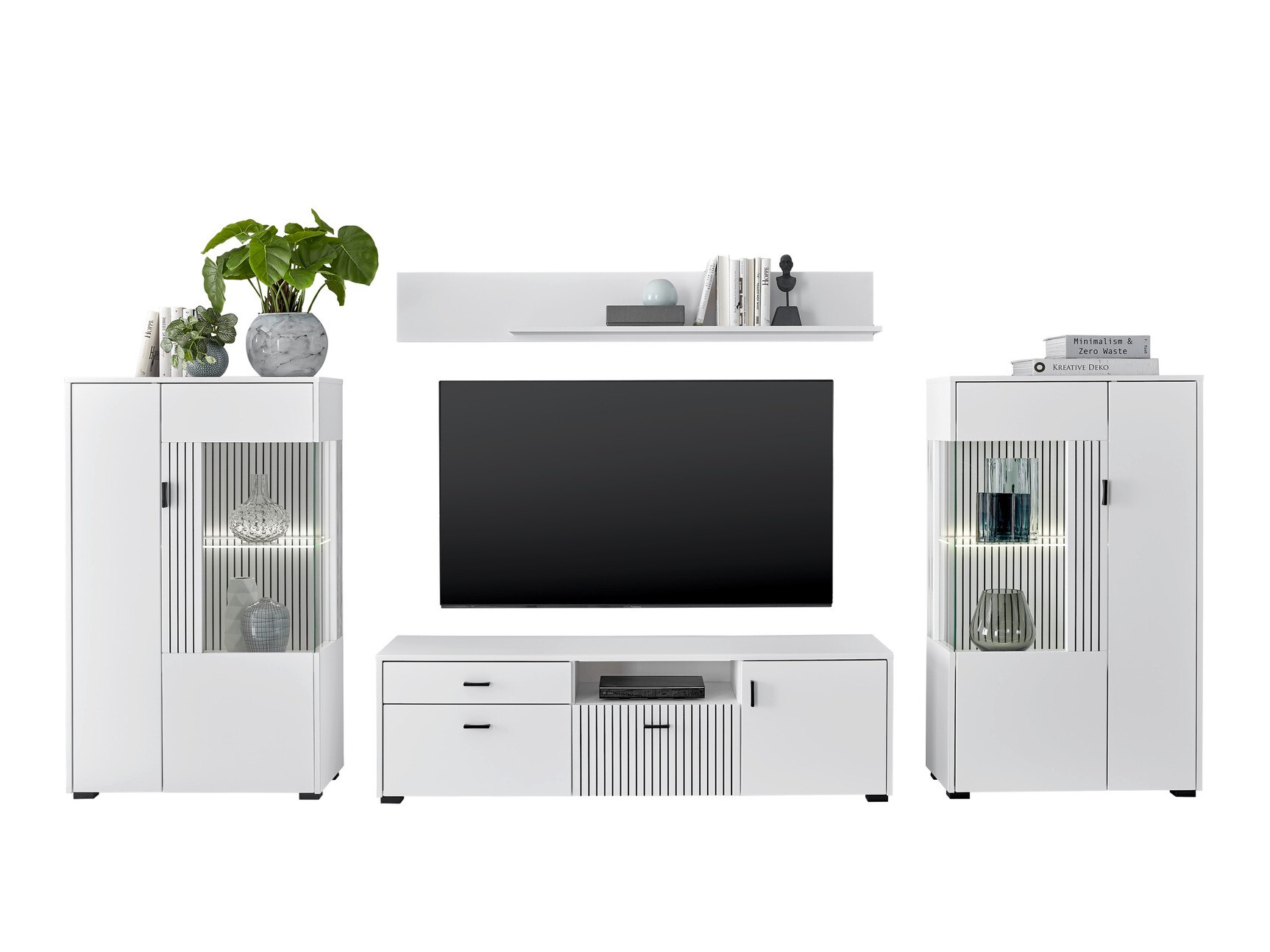 Set de living Belmelu 122 (Alb)