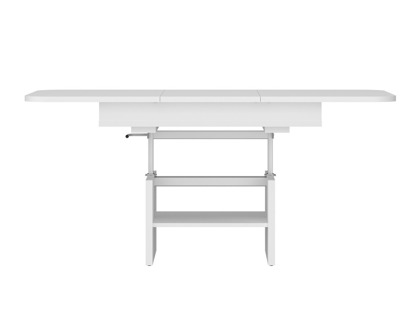 Masă de cafea rotativă Ontario 121 (Alb)