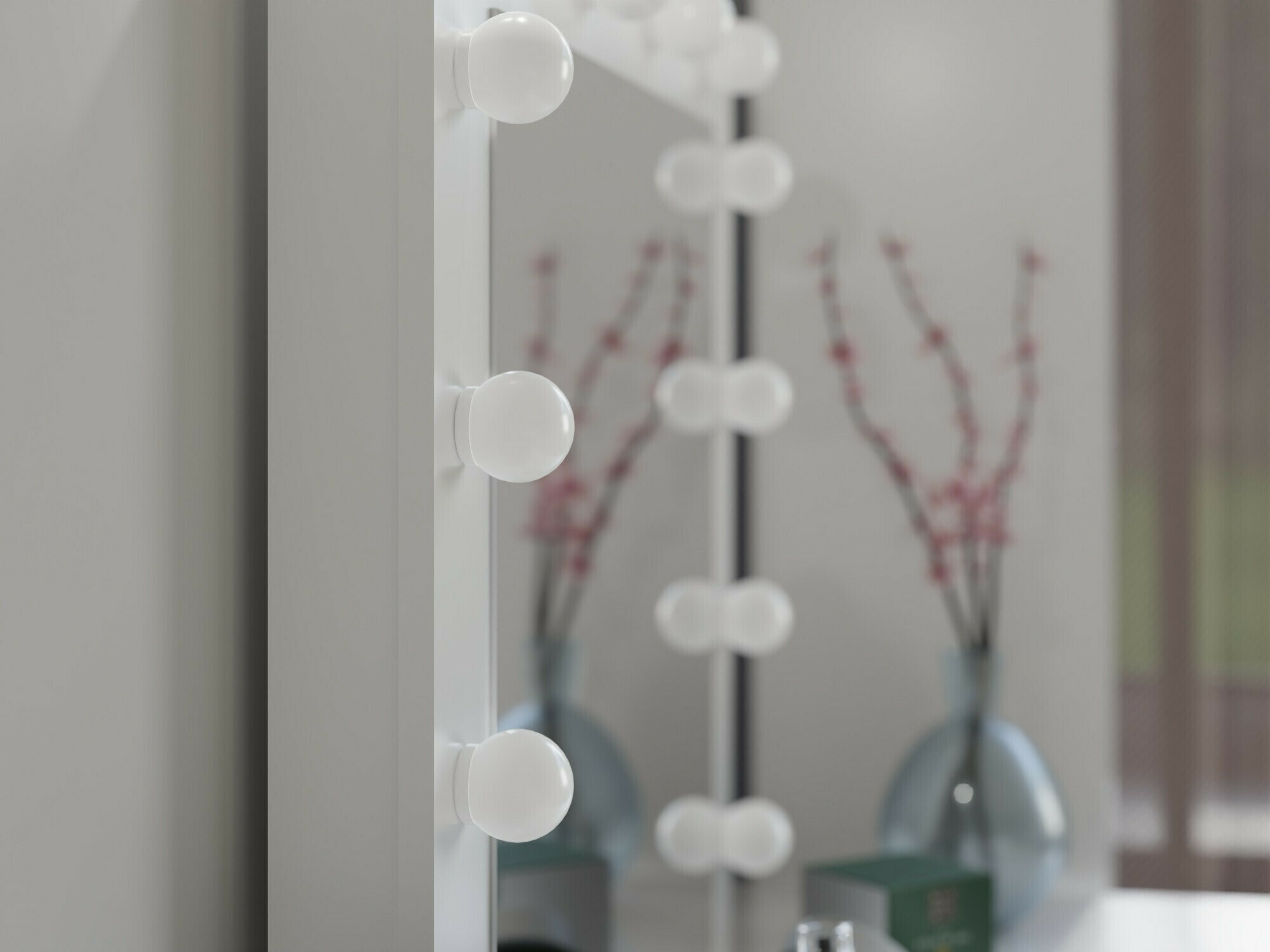 Măsuță de machiaj Mandeville 153 (Alb)