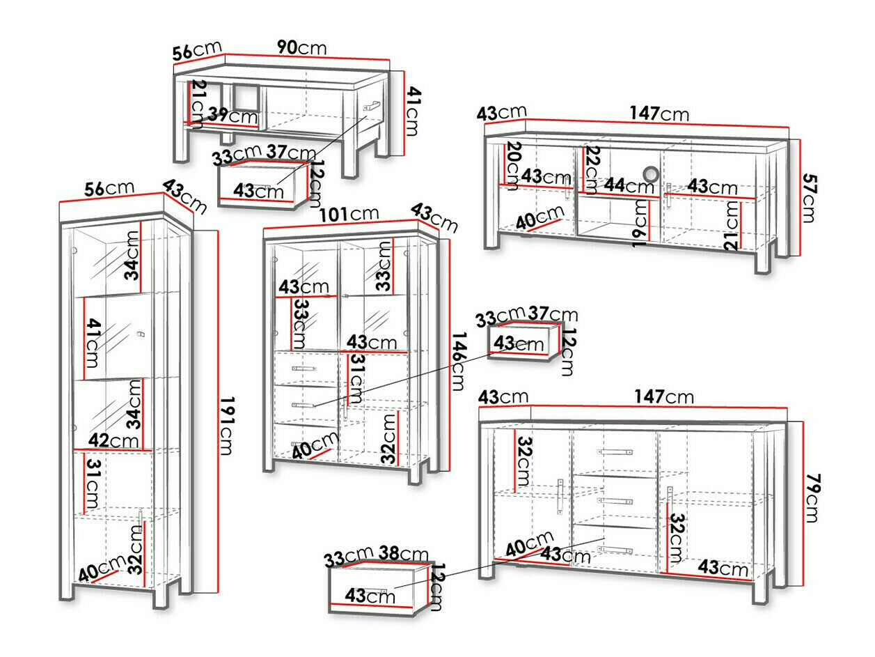 Set de living Tornua 108