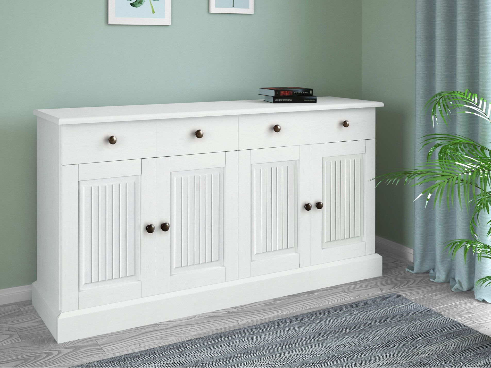 Comodă Caltola 103 (Alb)