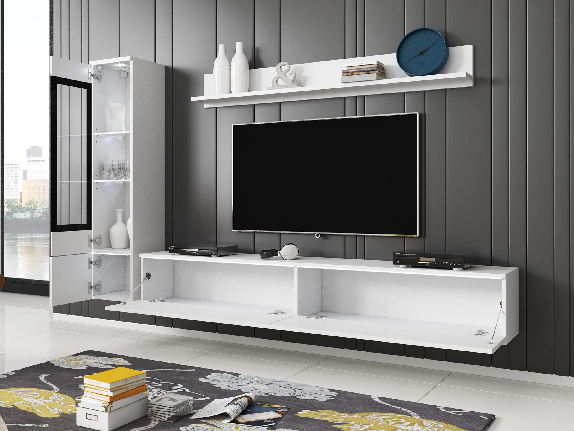 Set de living Mirfivo 100 (Grafit)