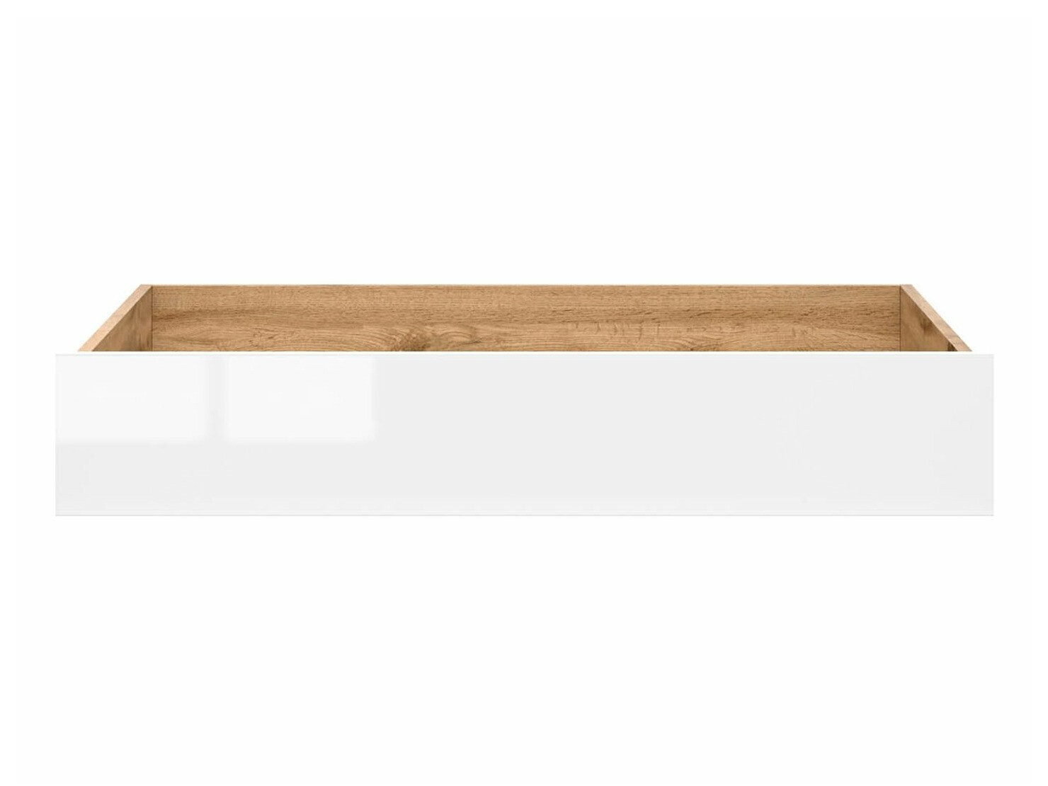 Spațiu de depozitare Tivetra 122 (Stejar Wotan + Alb lucios)