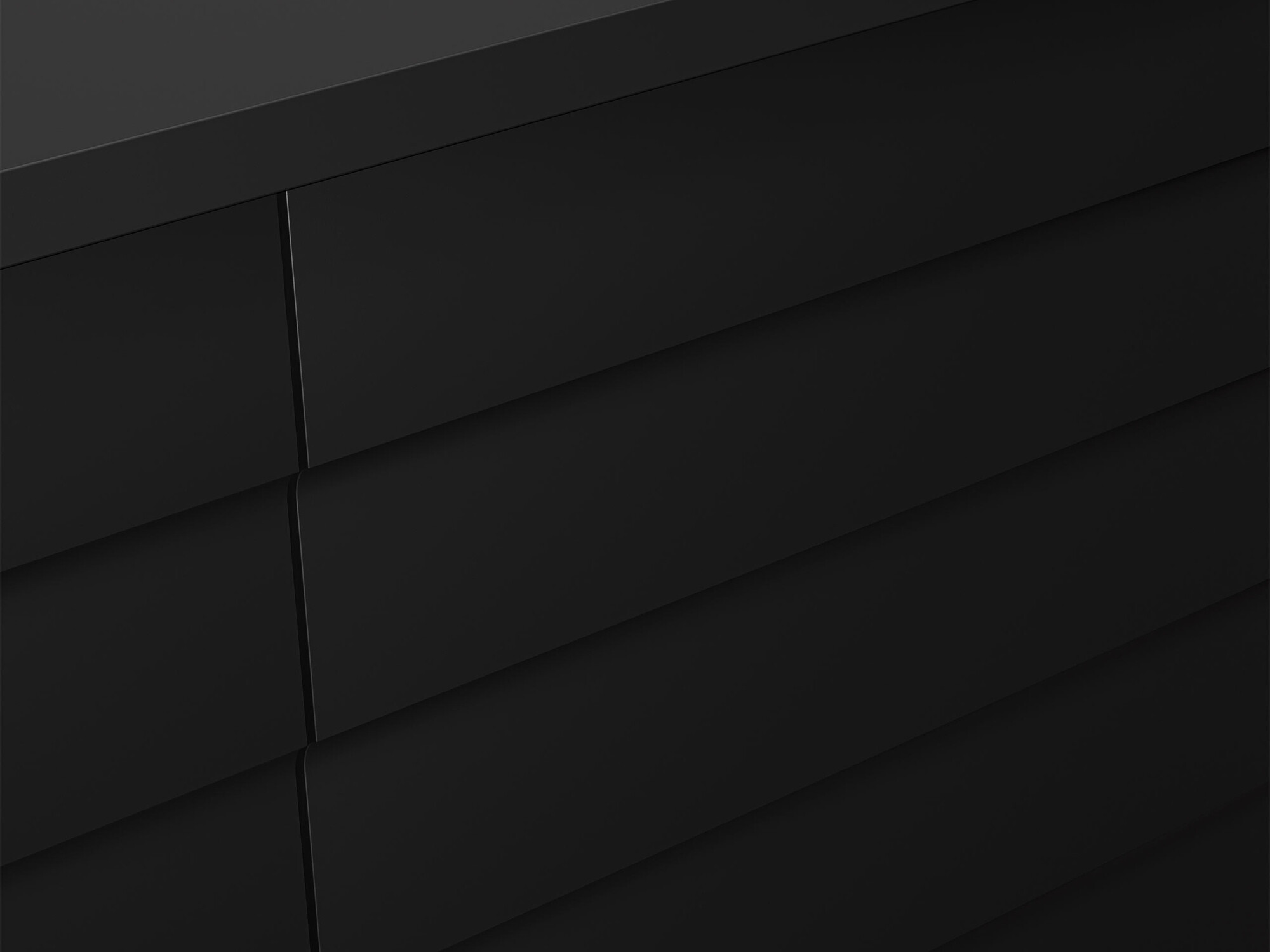 Set de living Flosoru 110 (Nuc + Negru)