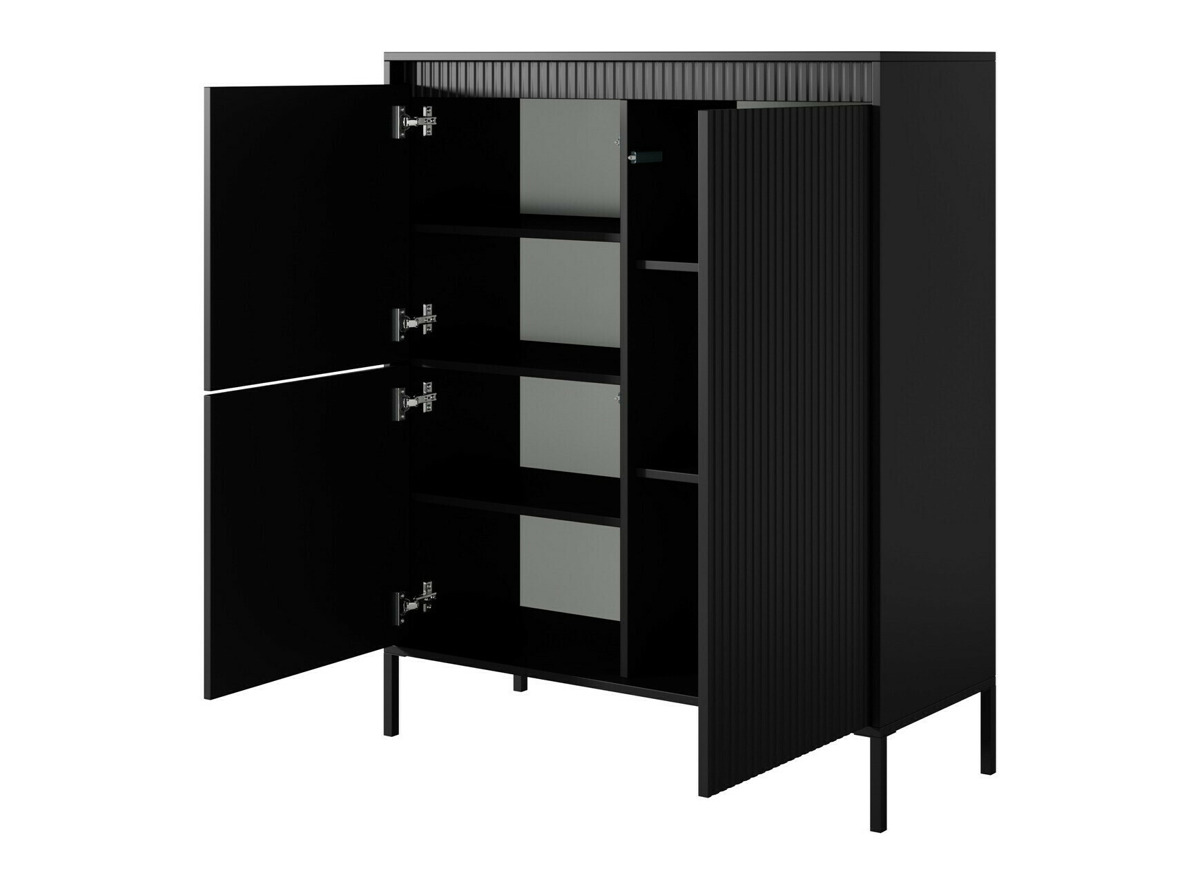 Set de living Romfele 106 (Negru)