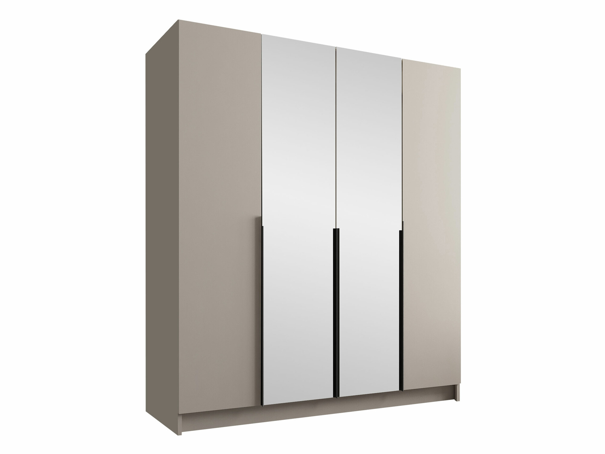 Dulap Closico Navor II (Cașmir + Negru)