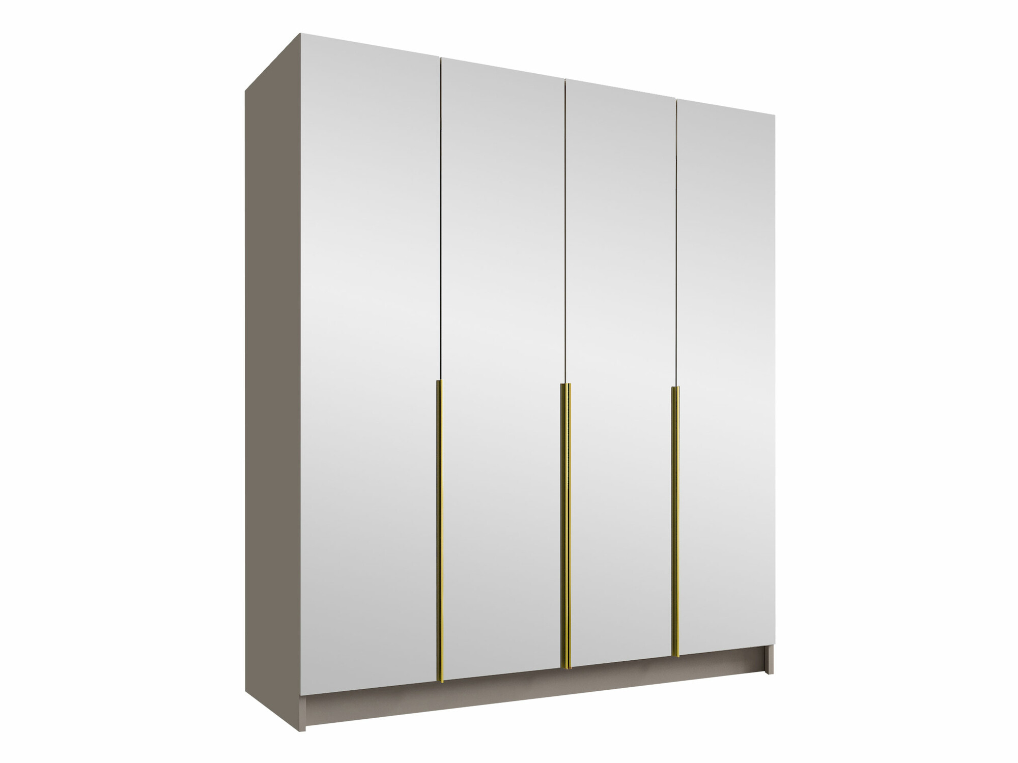 Dulap Closico Navor III (Cașmir + Auriu)