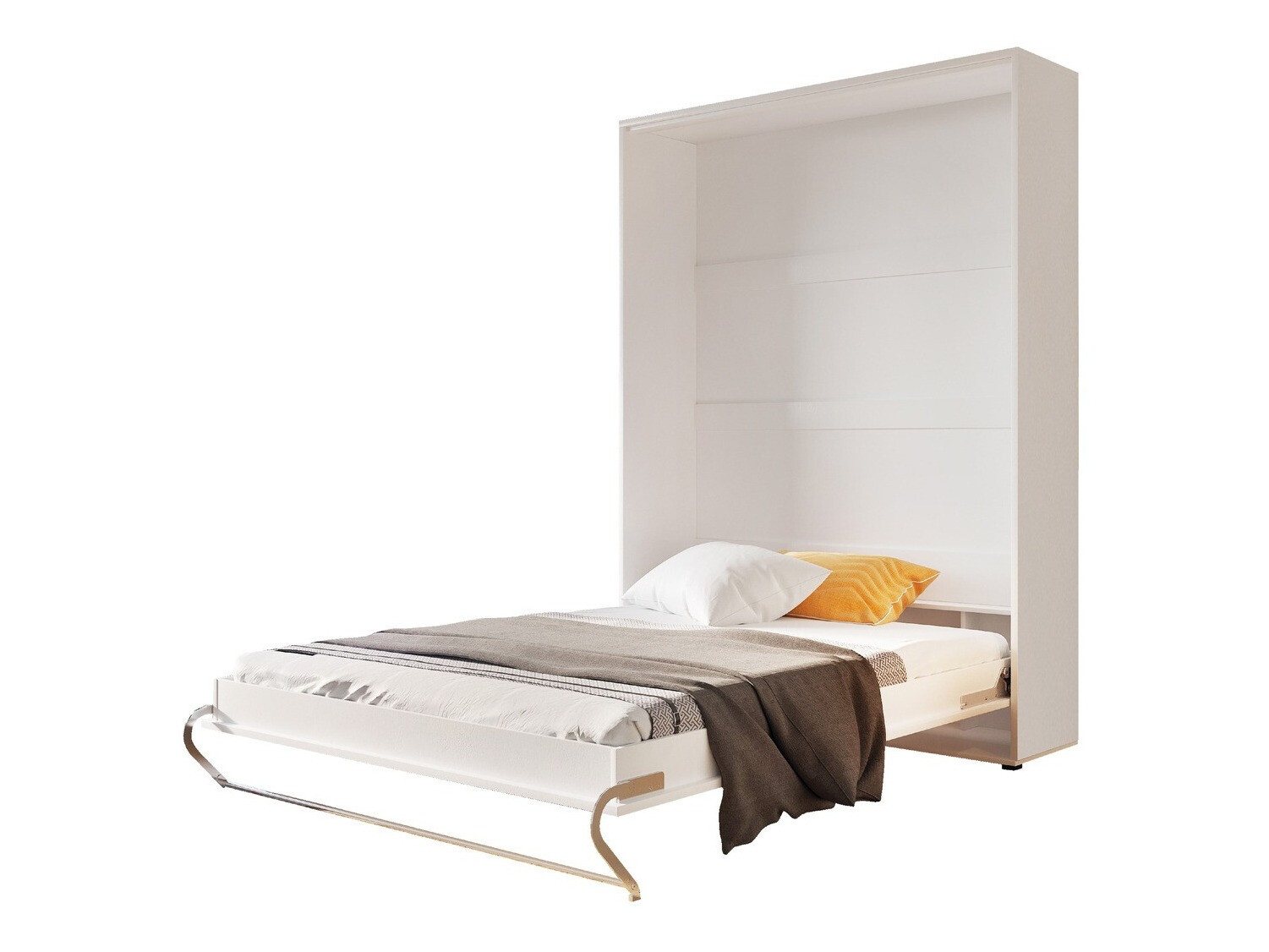 Set de mobilier Concept Pro Lenart XI (Alb lucios + Alb)