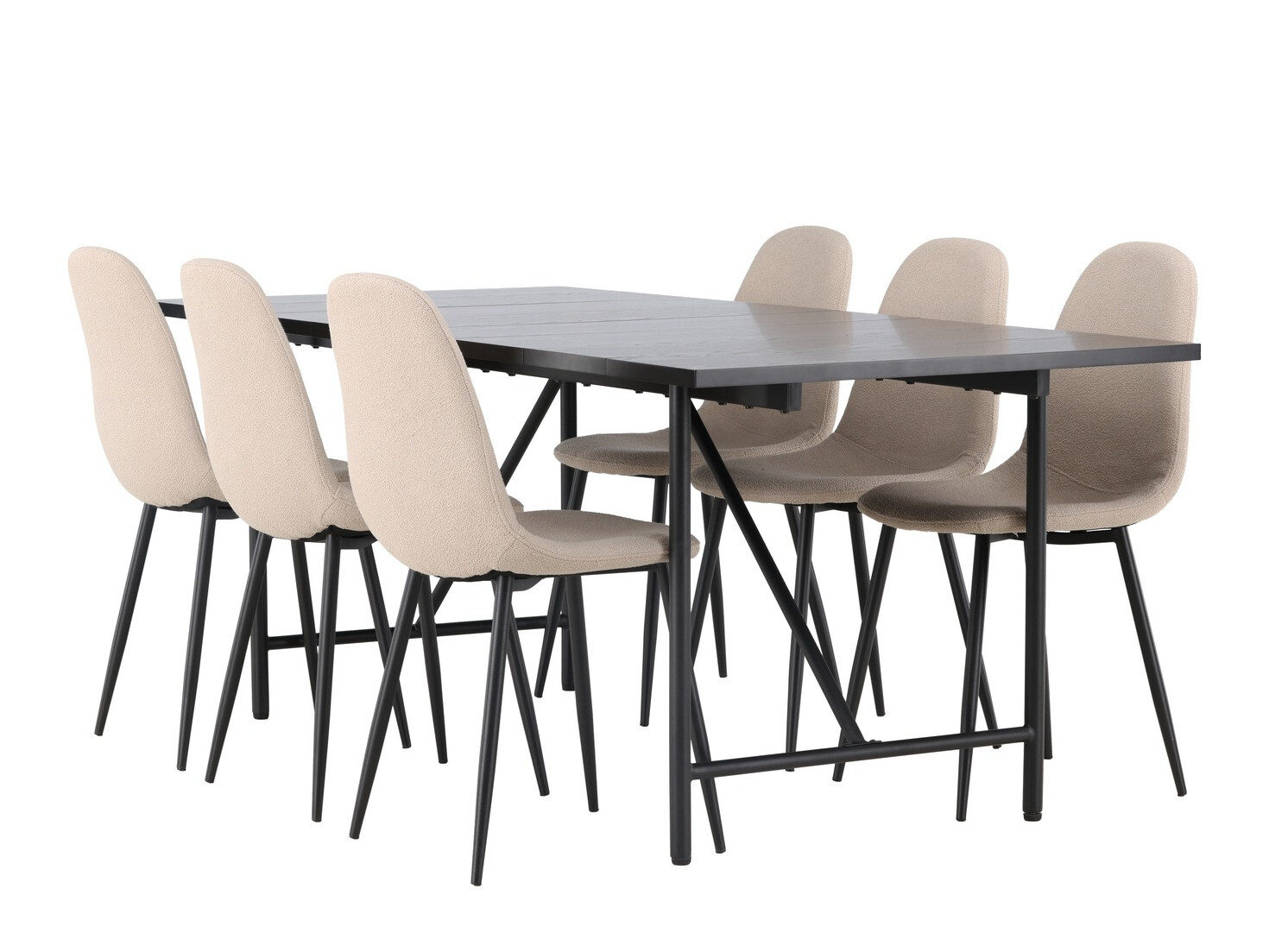 Set de mese Dallas 3964 (Bej + Negru)