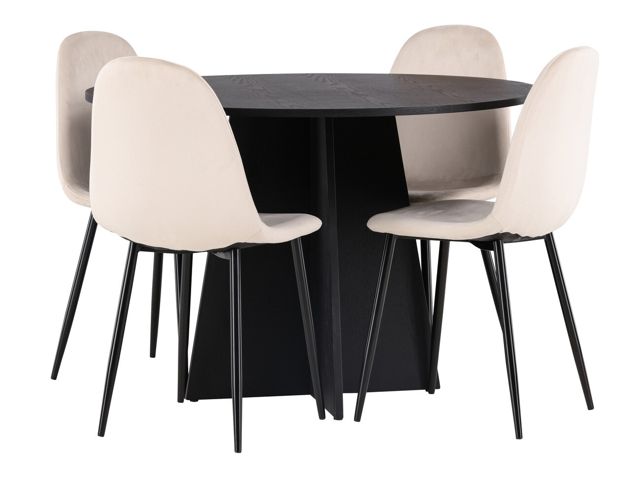 Set de mese Dallas 4008 (Bej + Negru)