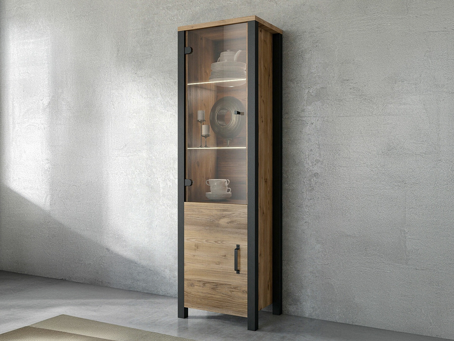 Raft Tornua 101 (Molid închis + Negru mat)