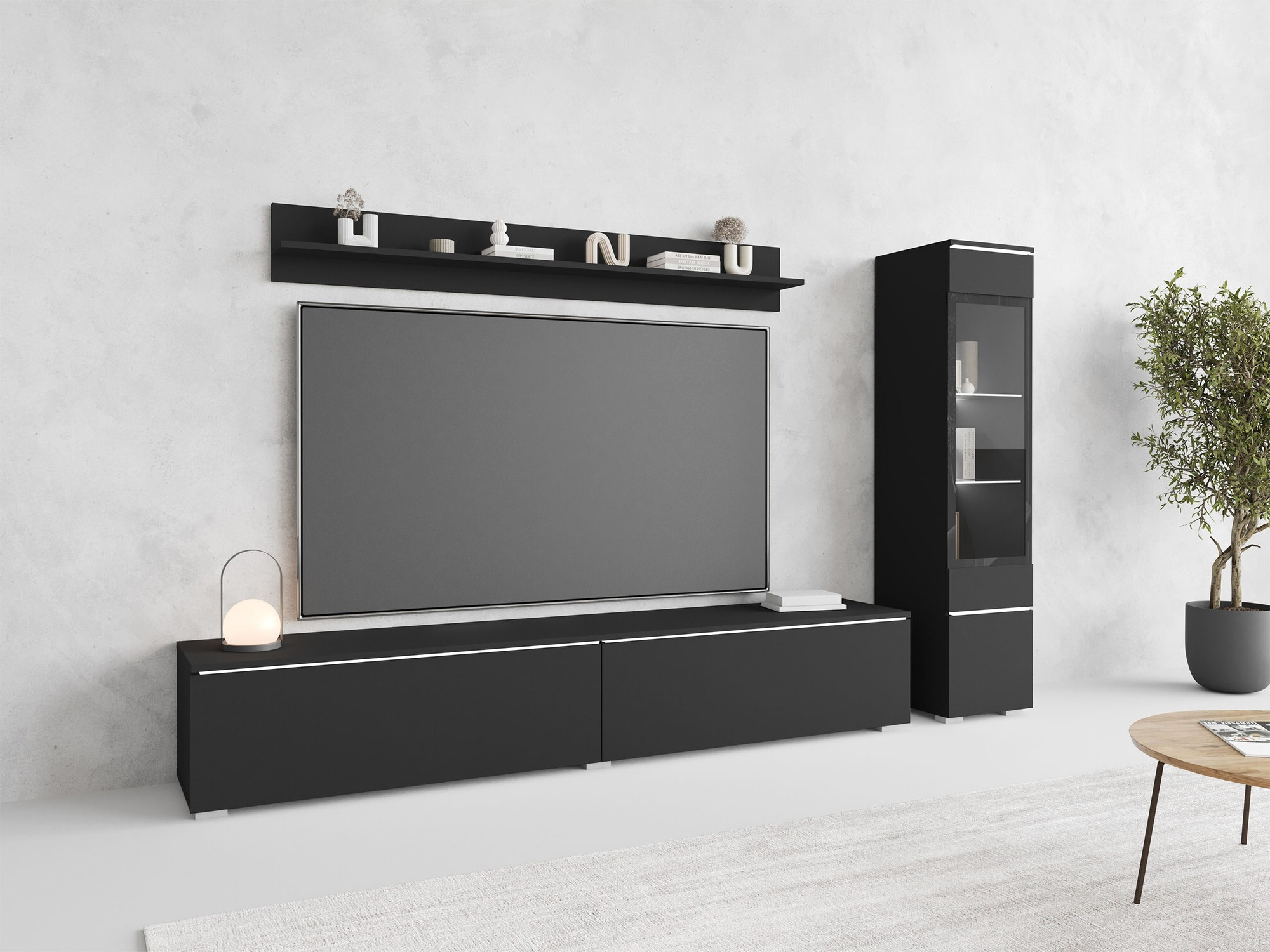 Set de living Mirfivo 100 (Grafit)