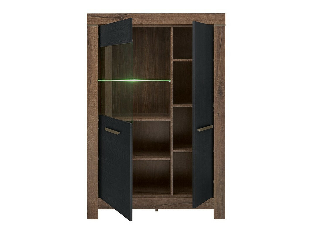 Set de living Dunfelu 105 (Stejar Monastery + stejar negru)