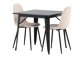 Set de mese Dallas 3353 (Negru + Bej)