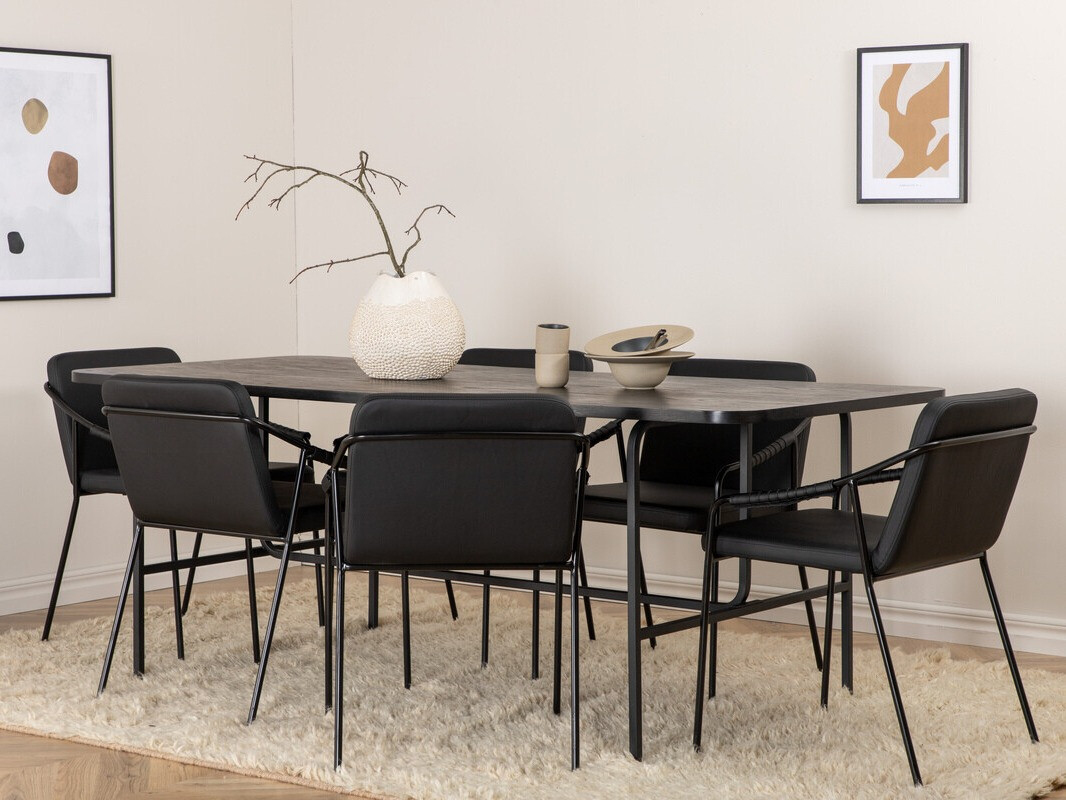 Set de mese Dallas 2797 (Negru)