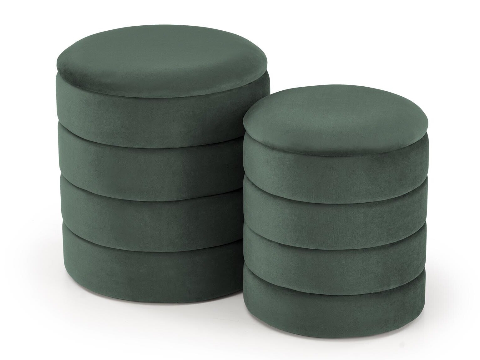 Set de tabureți tapițați Houston 1780 (Verde)