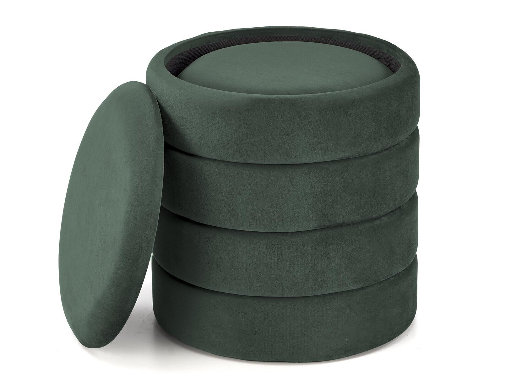 Set de tabureți tapițați Houston 1780 (Verde)