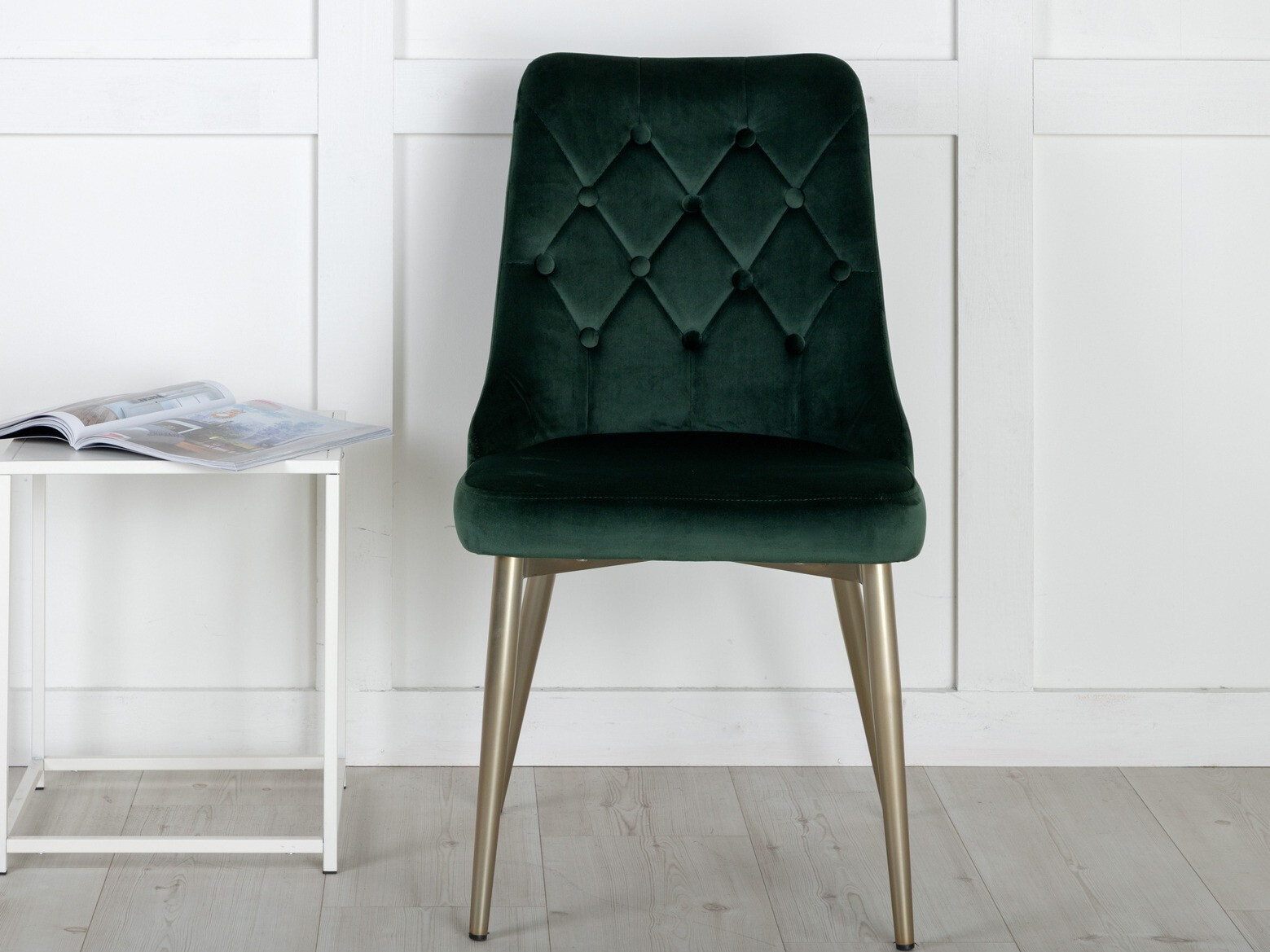 Scaun Dallas 203 (Verde + auriu)
