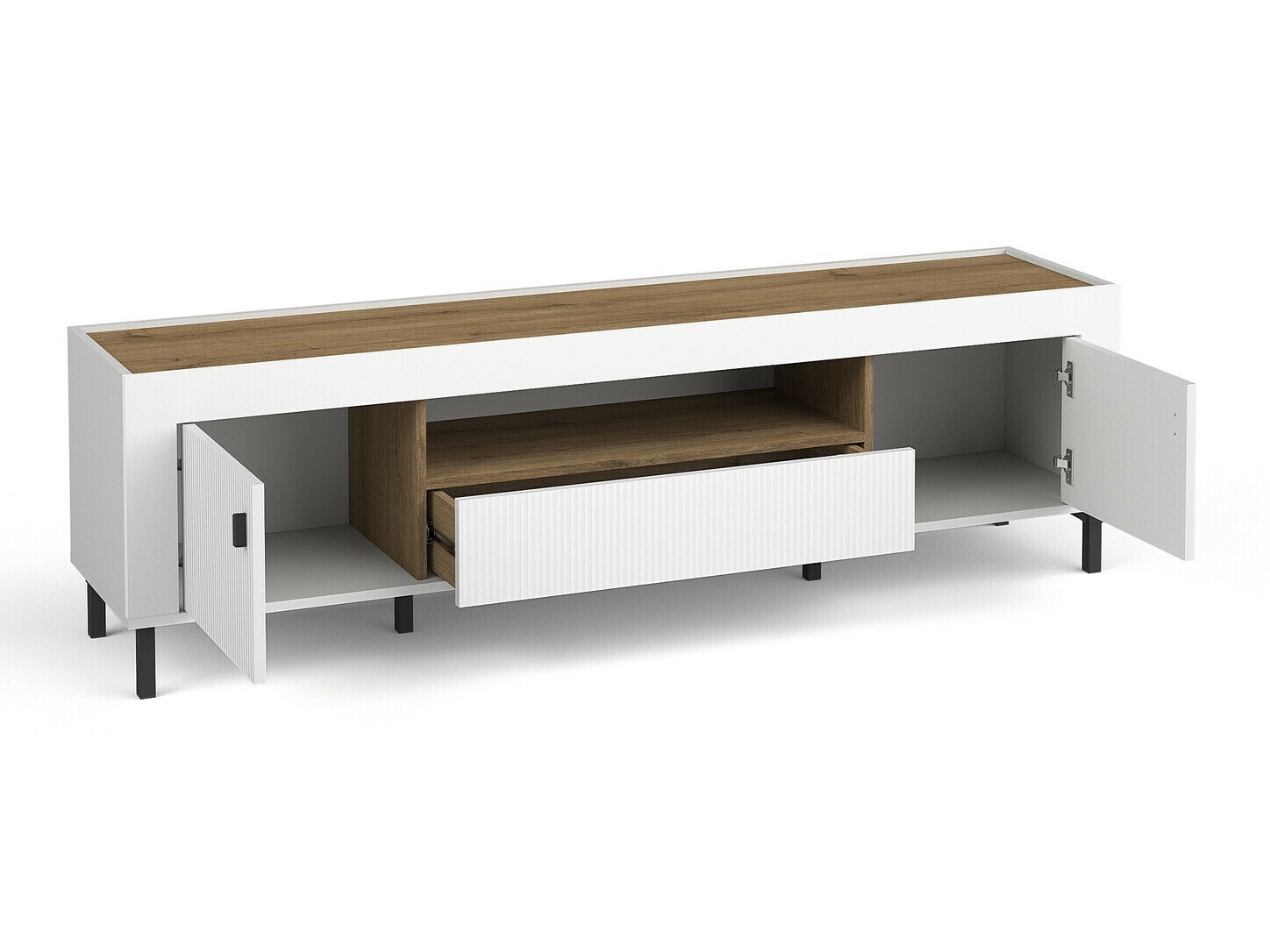 Set de living Mormavu 115 (Mat alb)