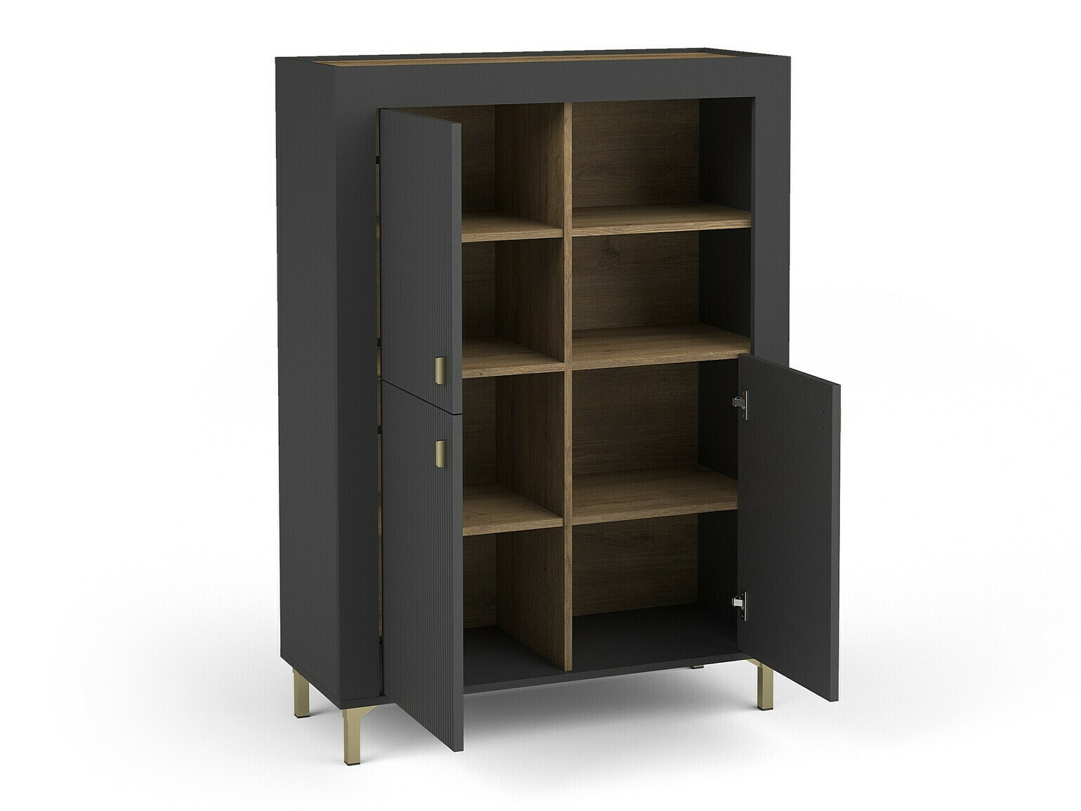 Set de living Mormavu 115 (Negru mat)