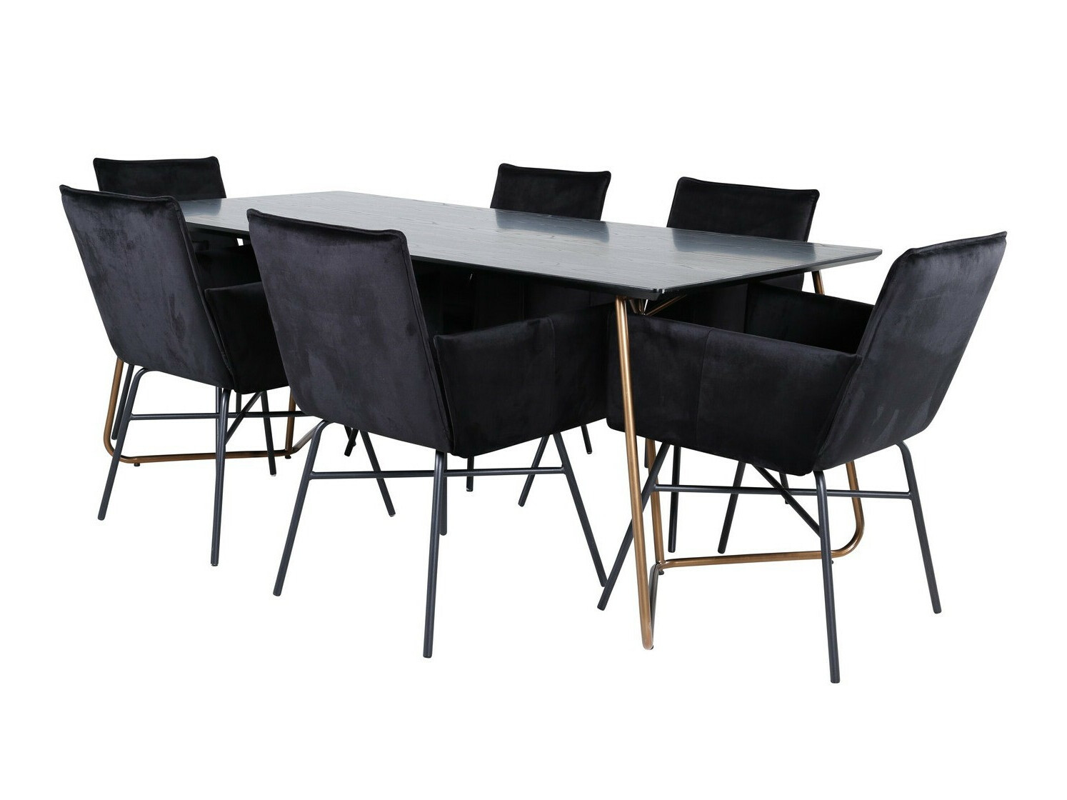 Set de mese Dallas 2718 (Negru)