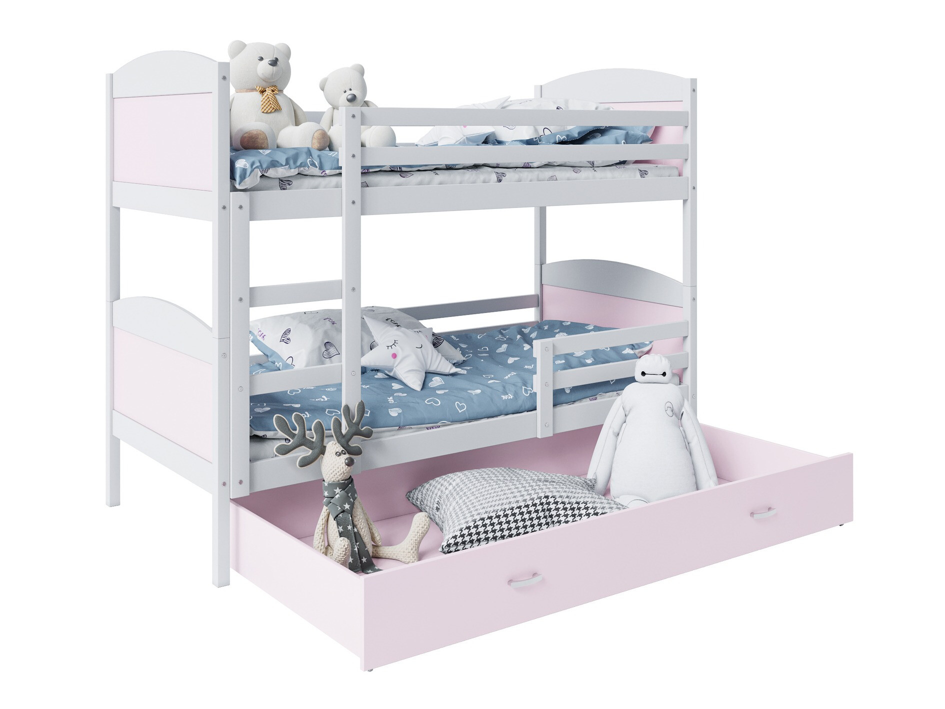 Pat supraetajat Aurora 102 (Roze)