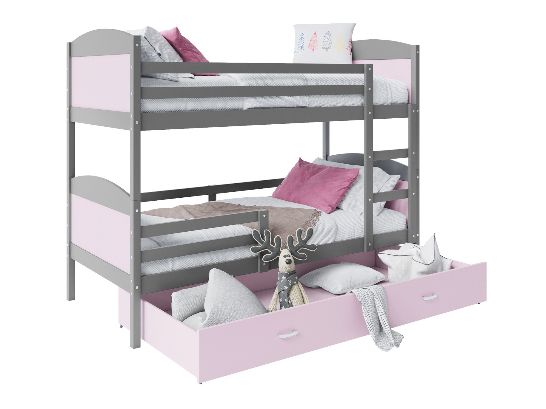 Pat supraetajat Aurora 102 (Roze)