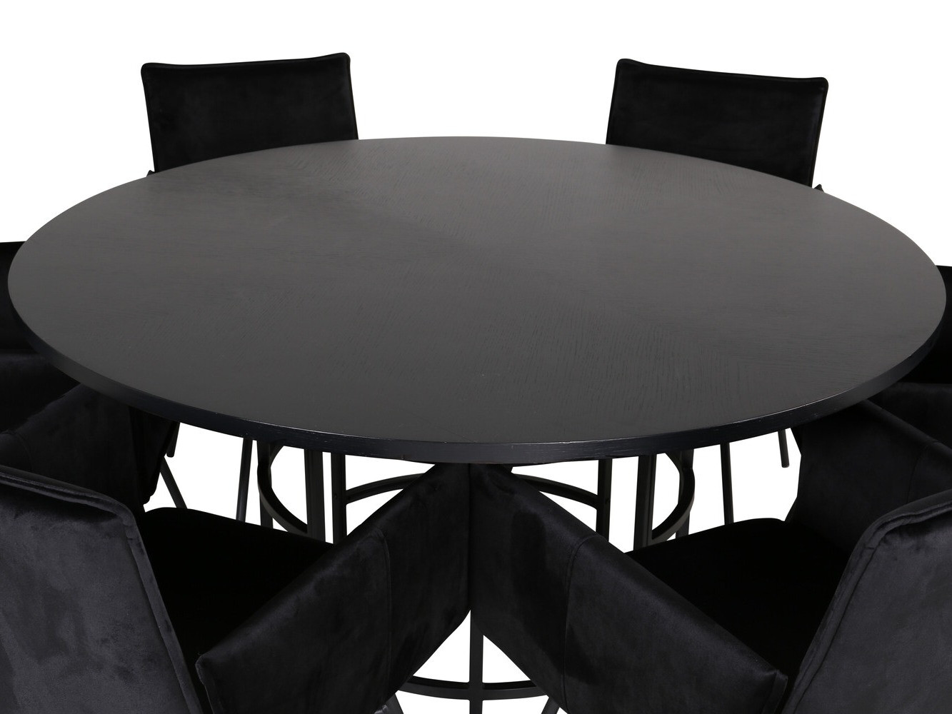 Set de dining Dallas 2391 (Negru)