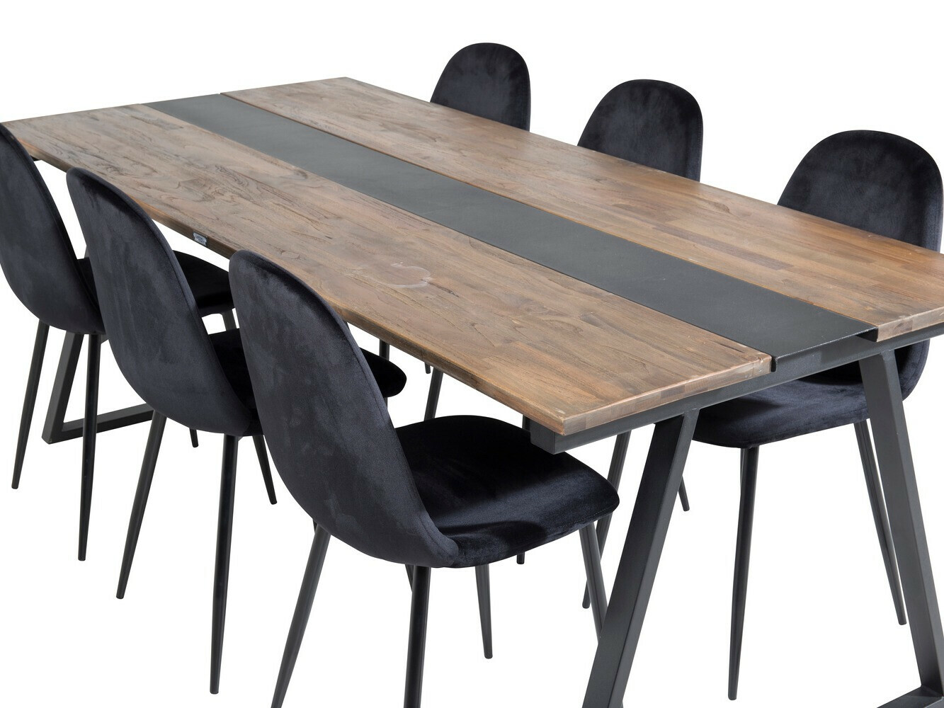 Set de mese Dallas 1949 (Negru)