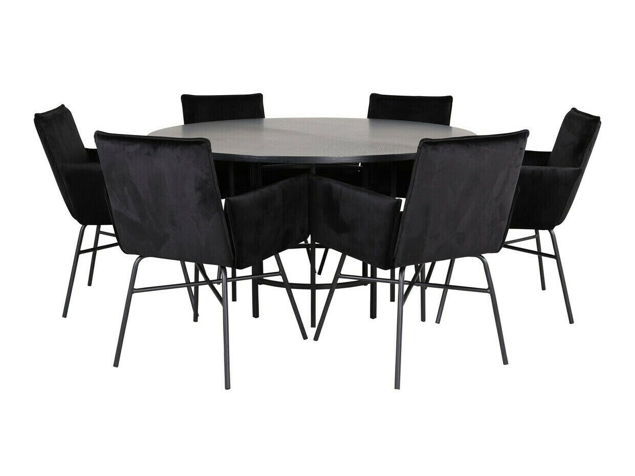 Set de mese Dallas 2391 (Negru)