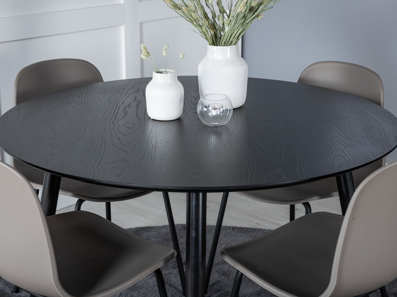 Set de mese Dallas 1622 (Chaki + Negru)