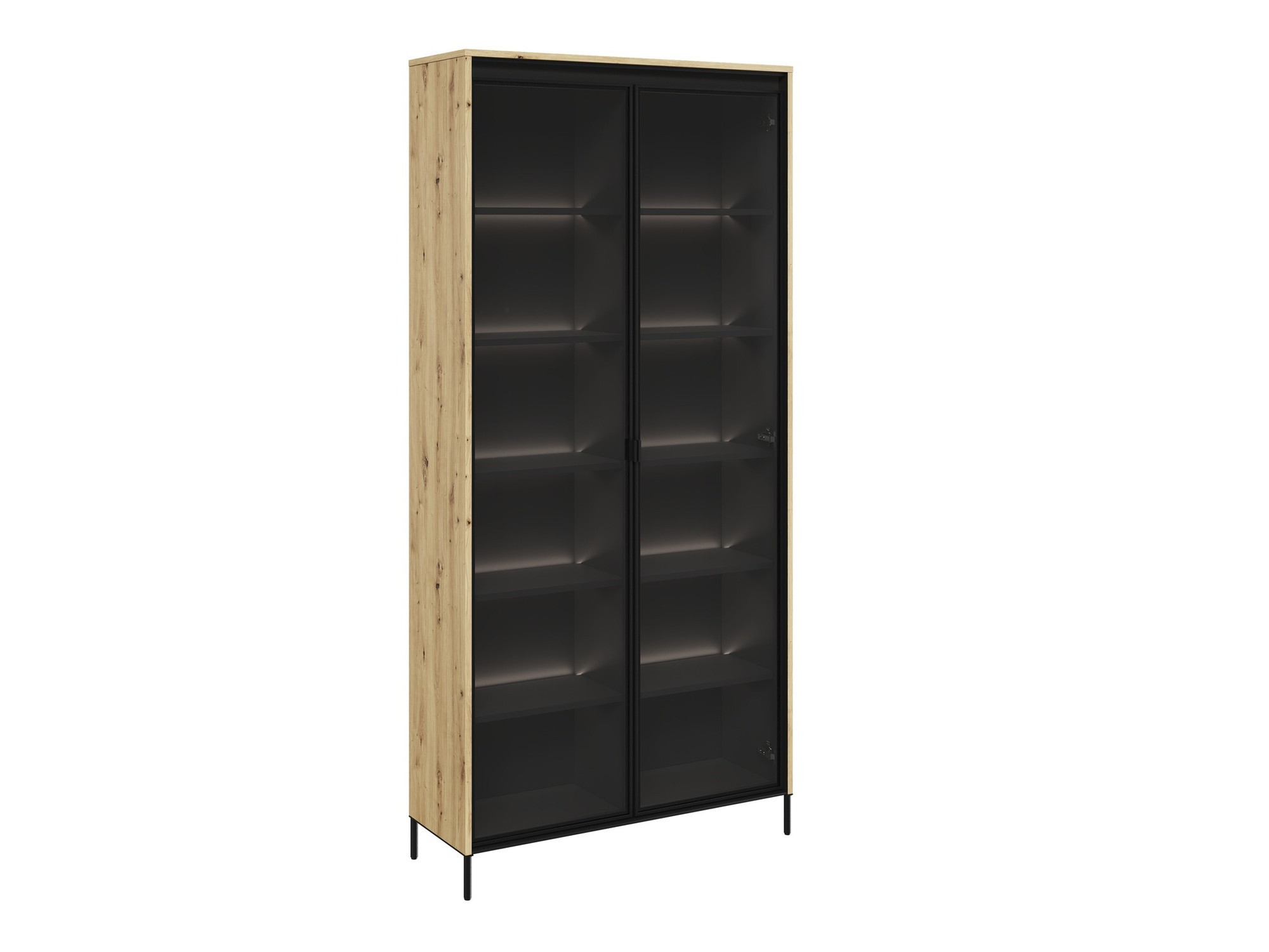 Raft Fernolu 106 (Stejar artizan + Negru)