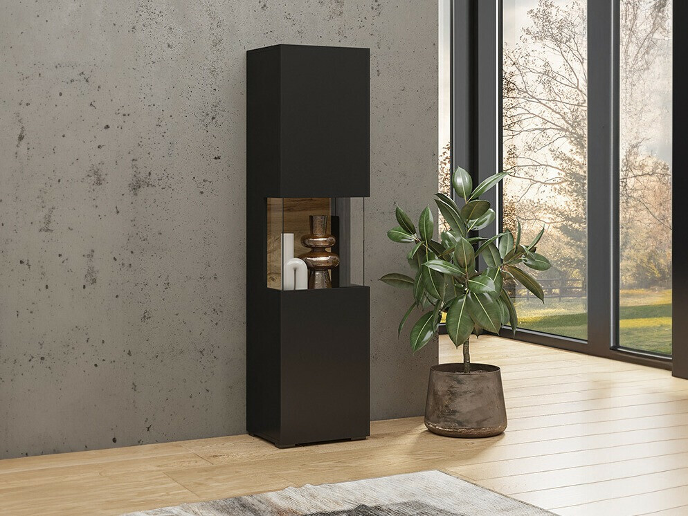 Raft Revmiru 100 (Negru + Stejar Wotan)