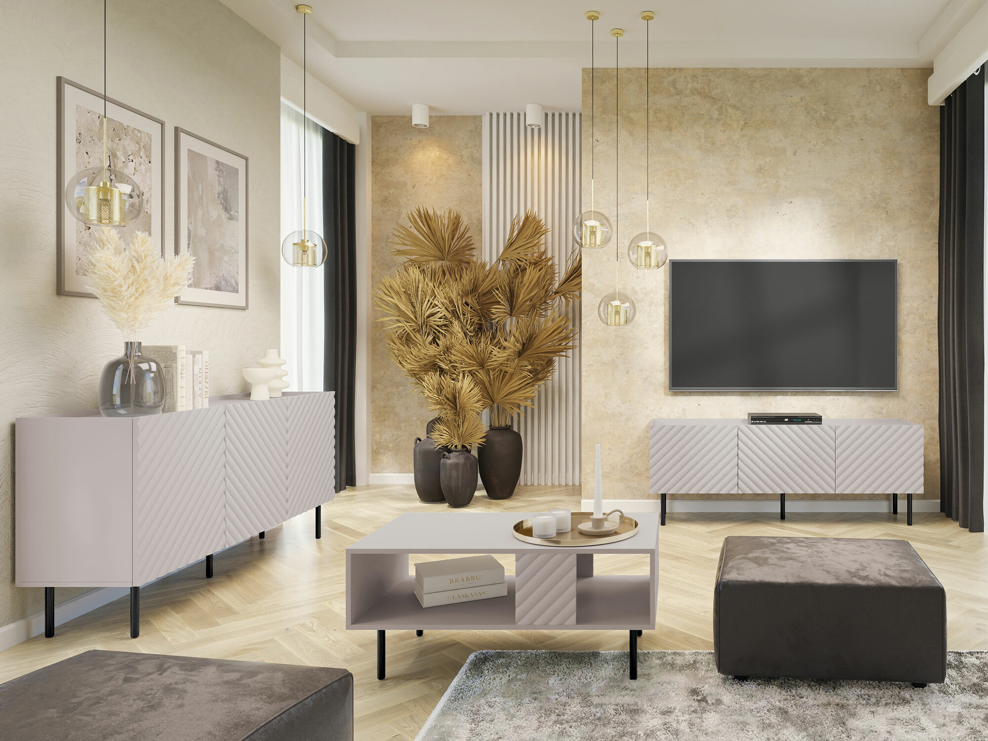 Set de living Sillen (Cașmir)