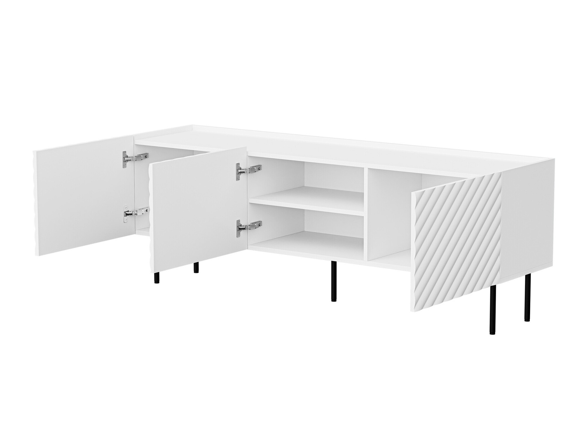 Set de living Sillen (Negru)