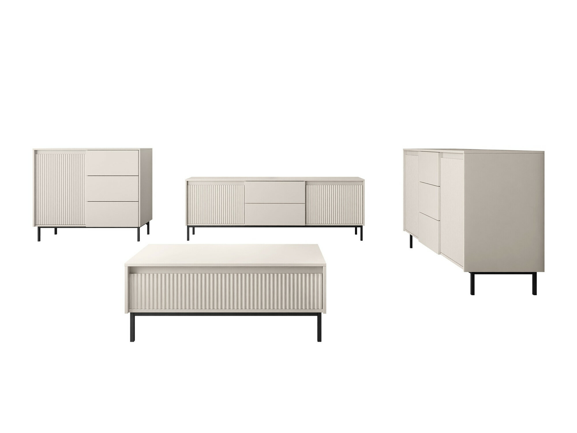 Set de living Comfivo Delruva II (Cașmir)
