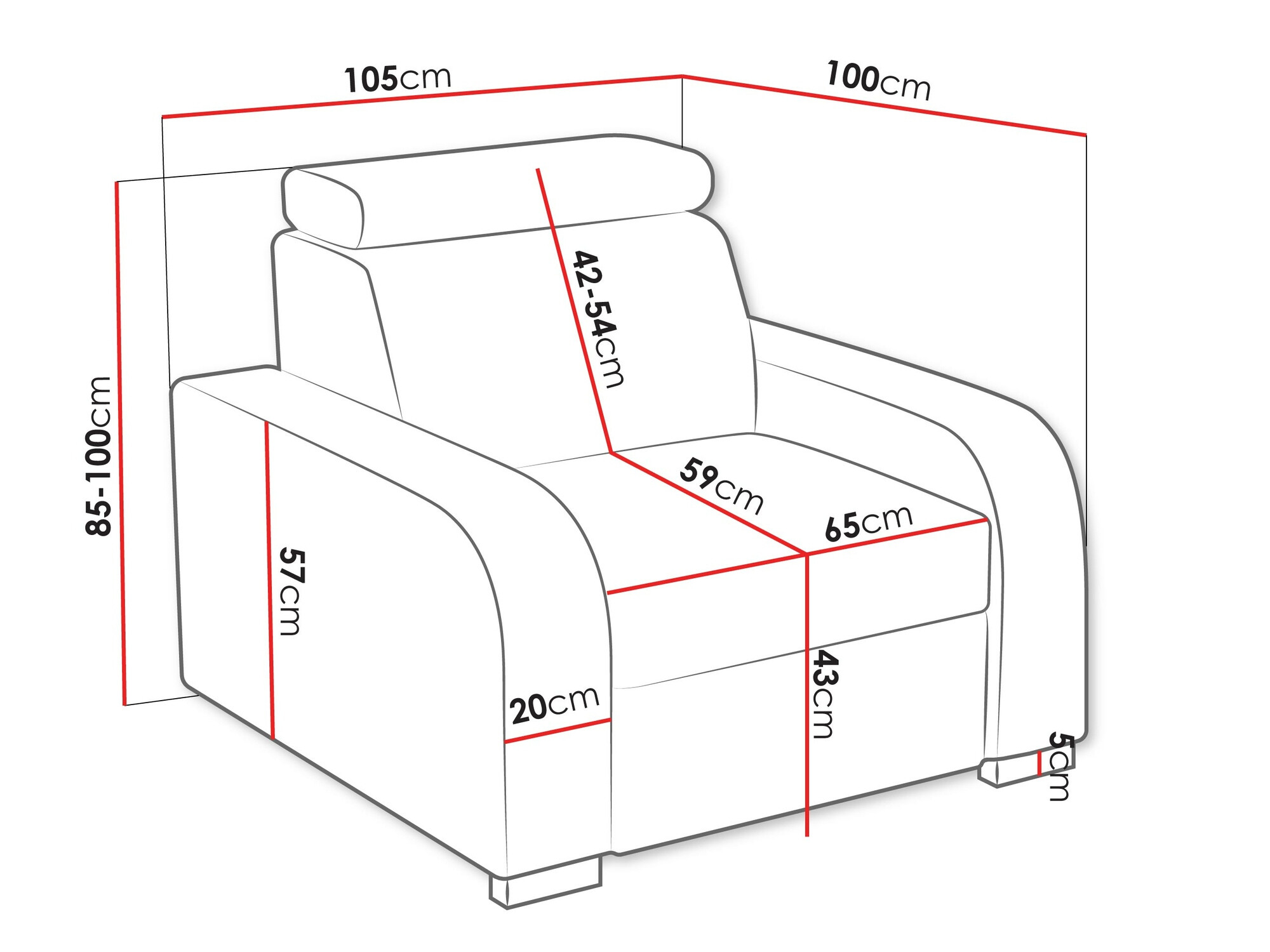 Fotoliu Ovos (Crown 4)