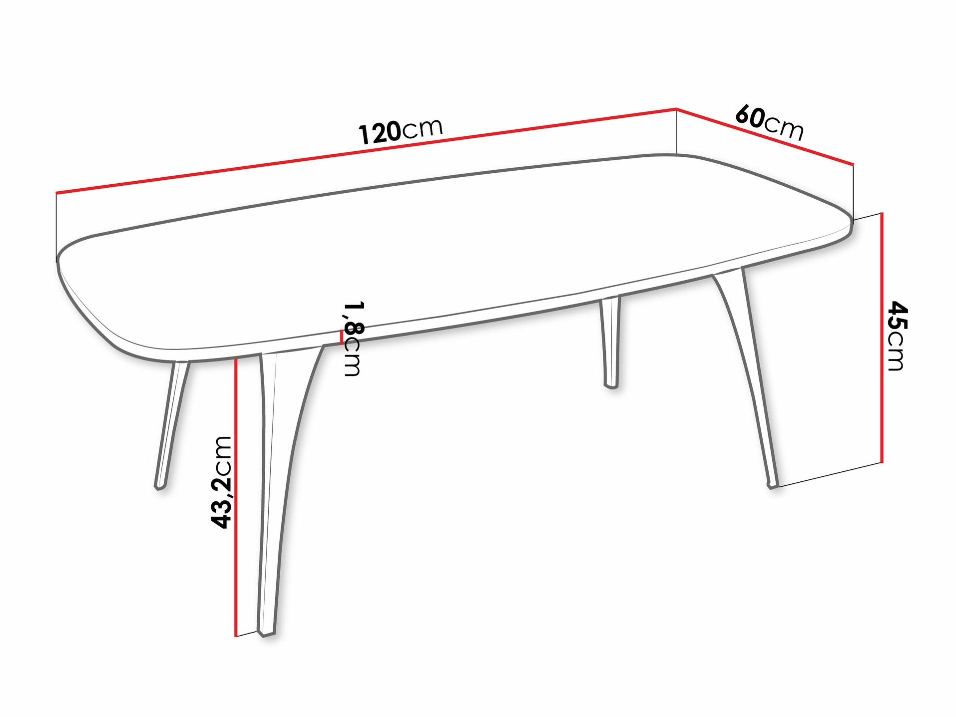 Măsuță de cafea Oswego 125 (Stejar Craft auriu)