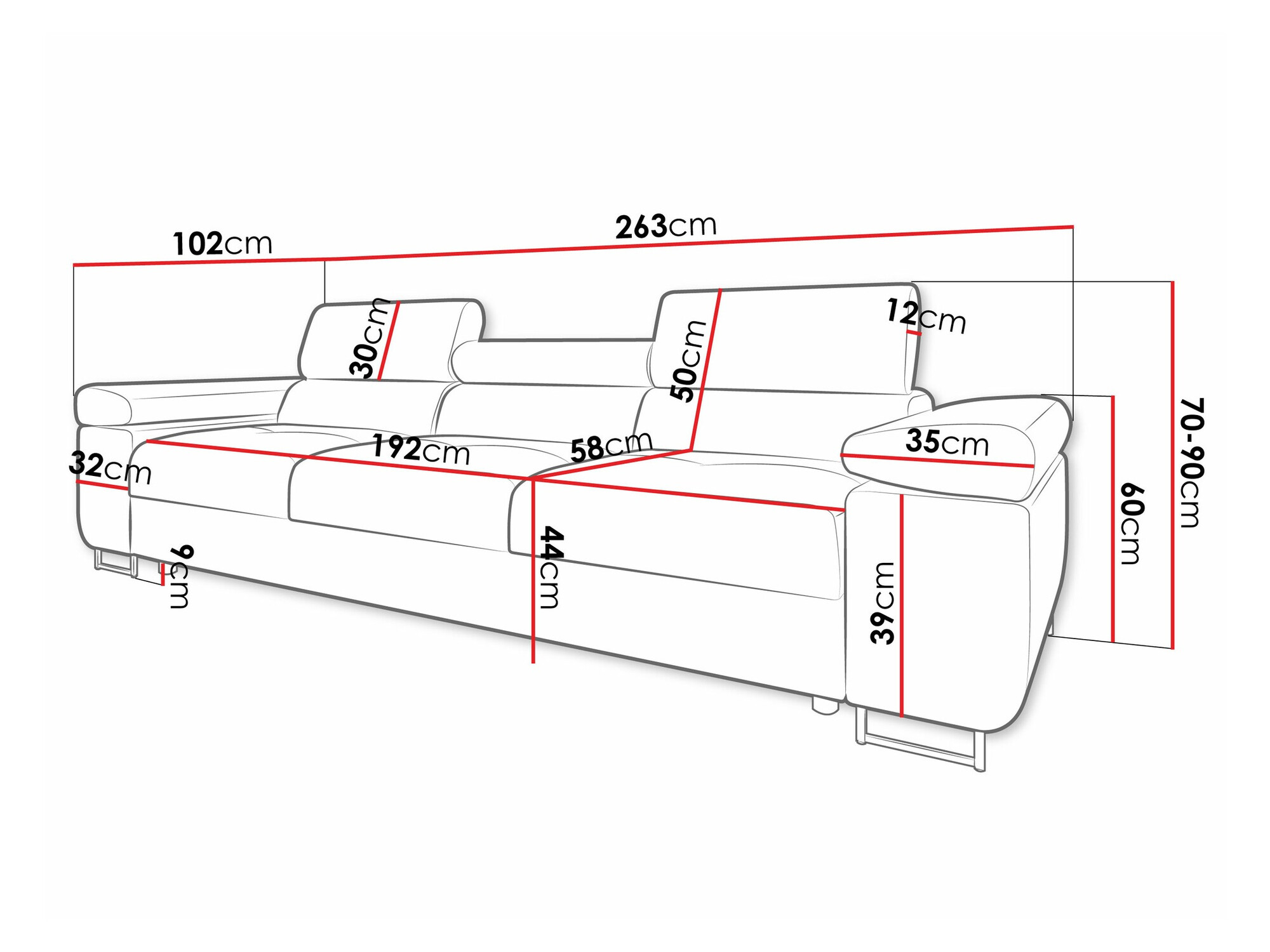 Canapea Comfivo Vinetum III (Flow 06)