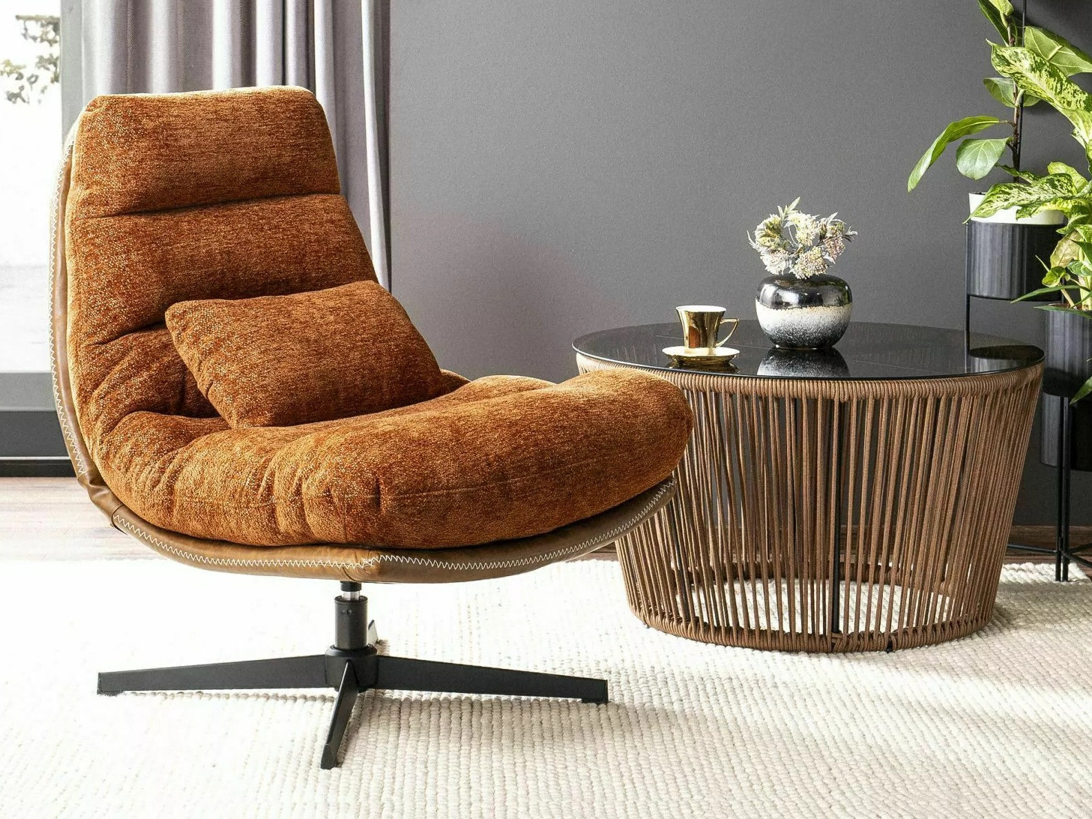 Fotoliu Detroit 508 (Portocaliu închis)