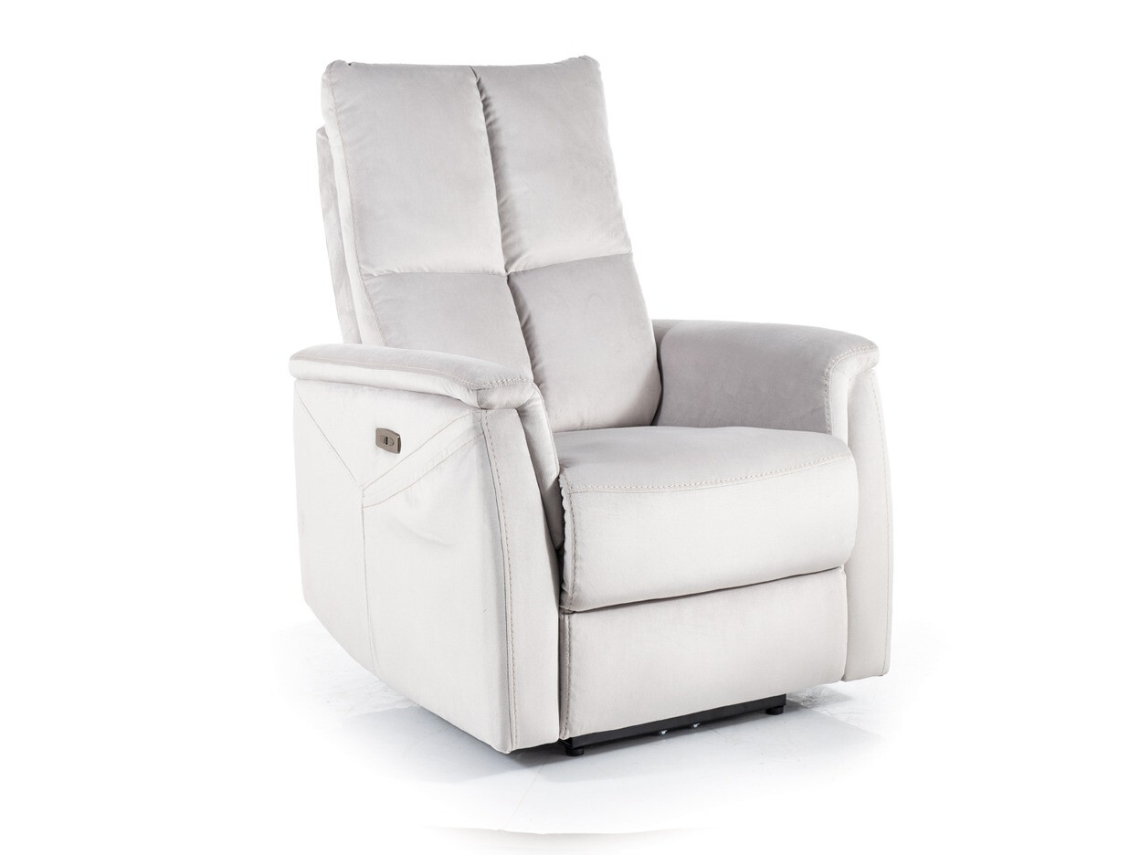Fotoliu recliner Detroit 525 (Gri deschis)