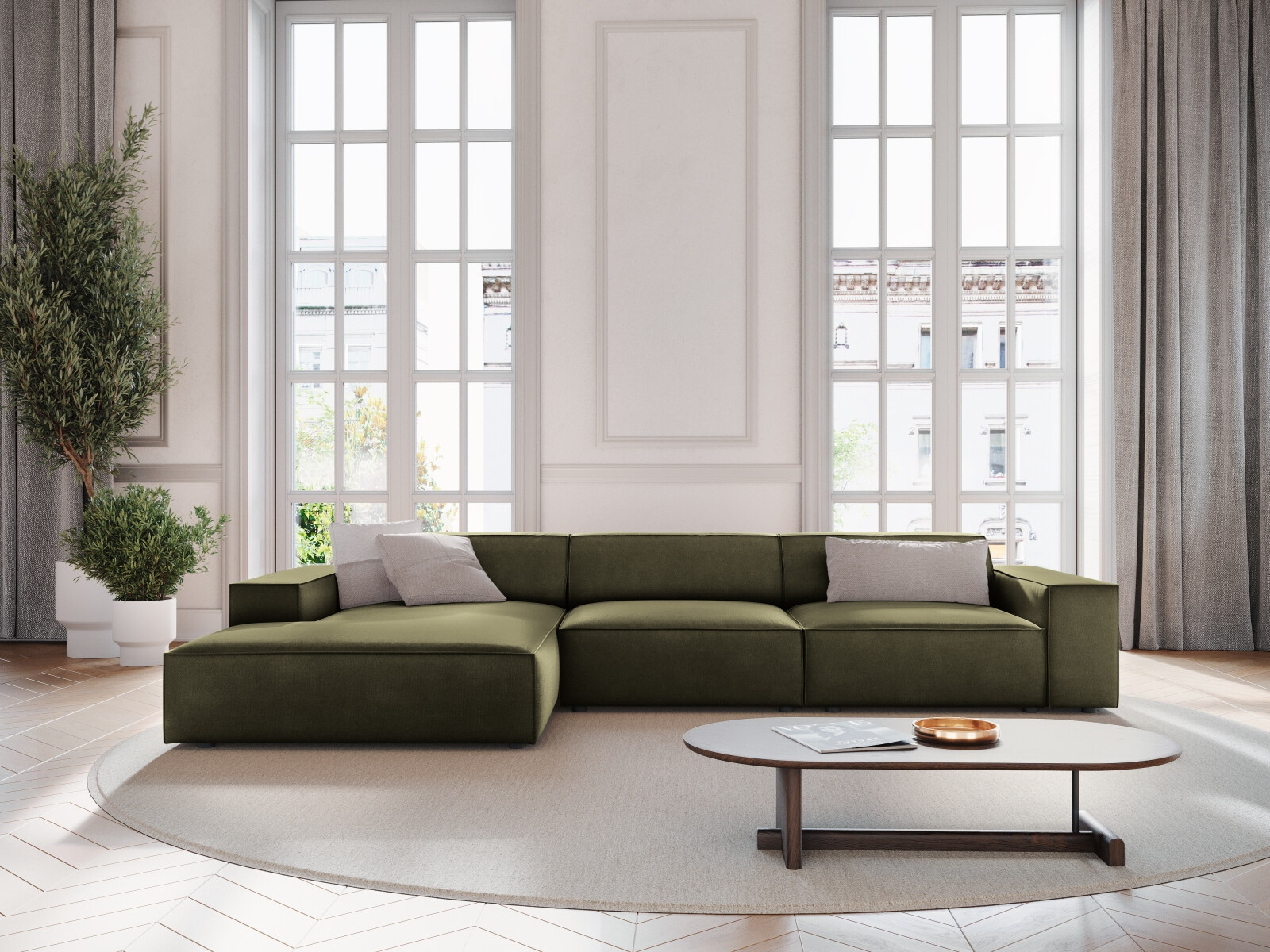 Colțar modular Lomcalu 102 (Bluvel 77)