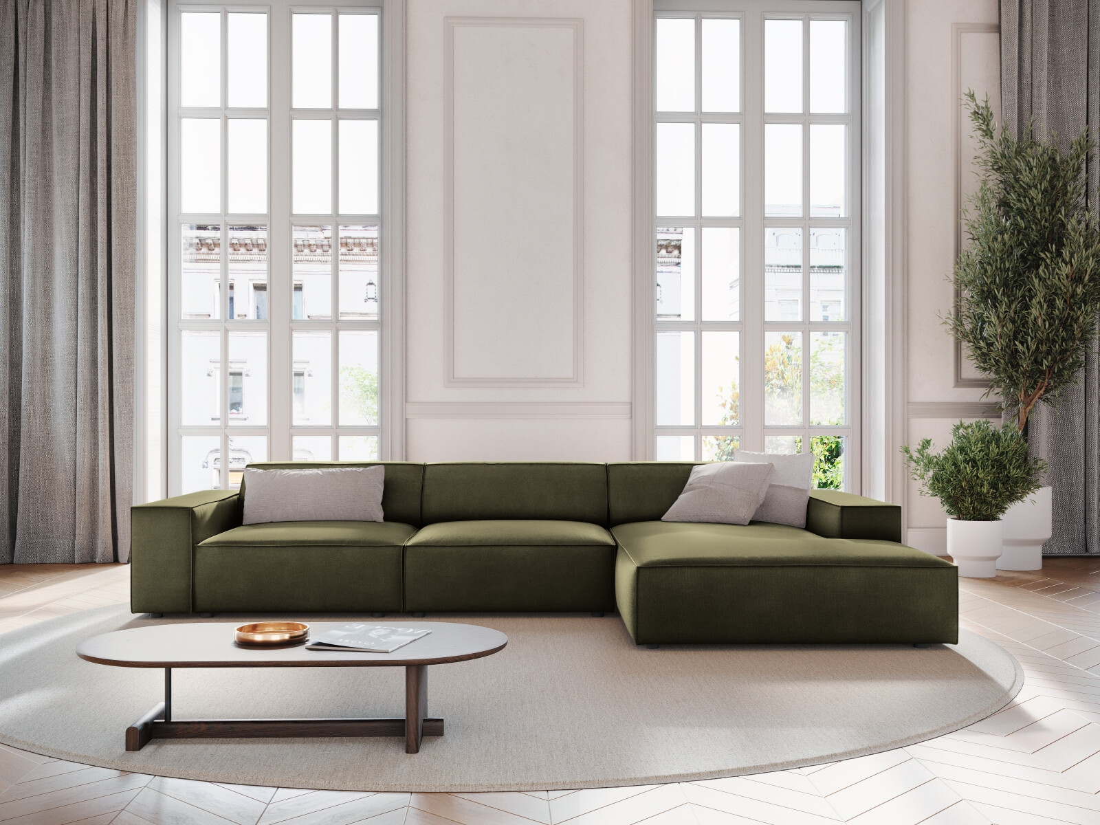 Colțar modular Lomcalu 102 (Bluvel 77)