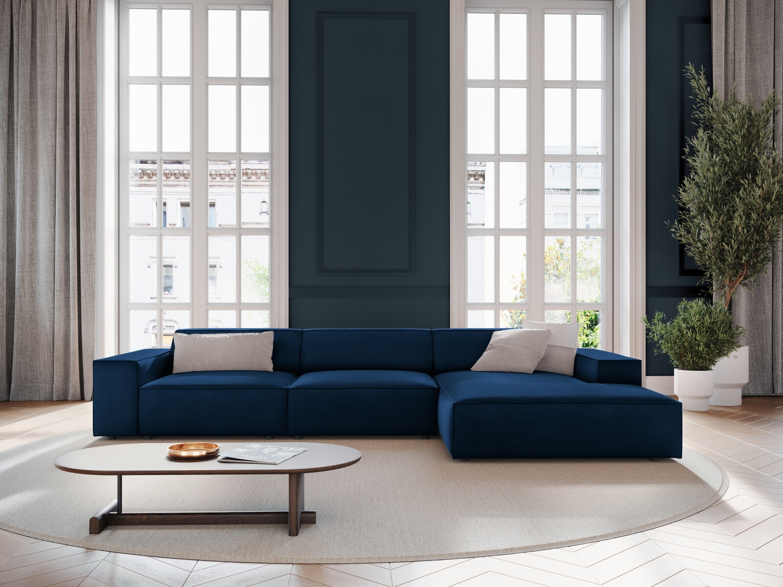 Colțar modular Lomcalu 102 (Bluvel 86)