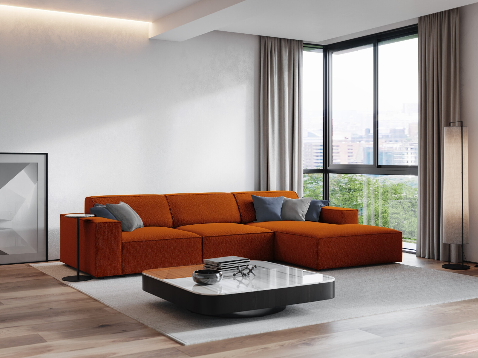 Colțar modular Lomcalu 102 (Megan 357)